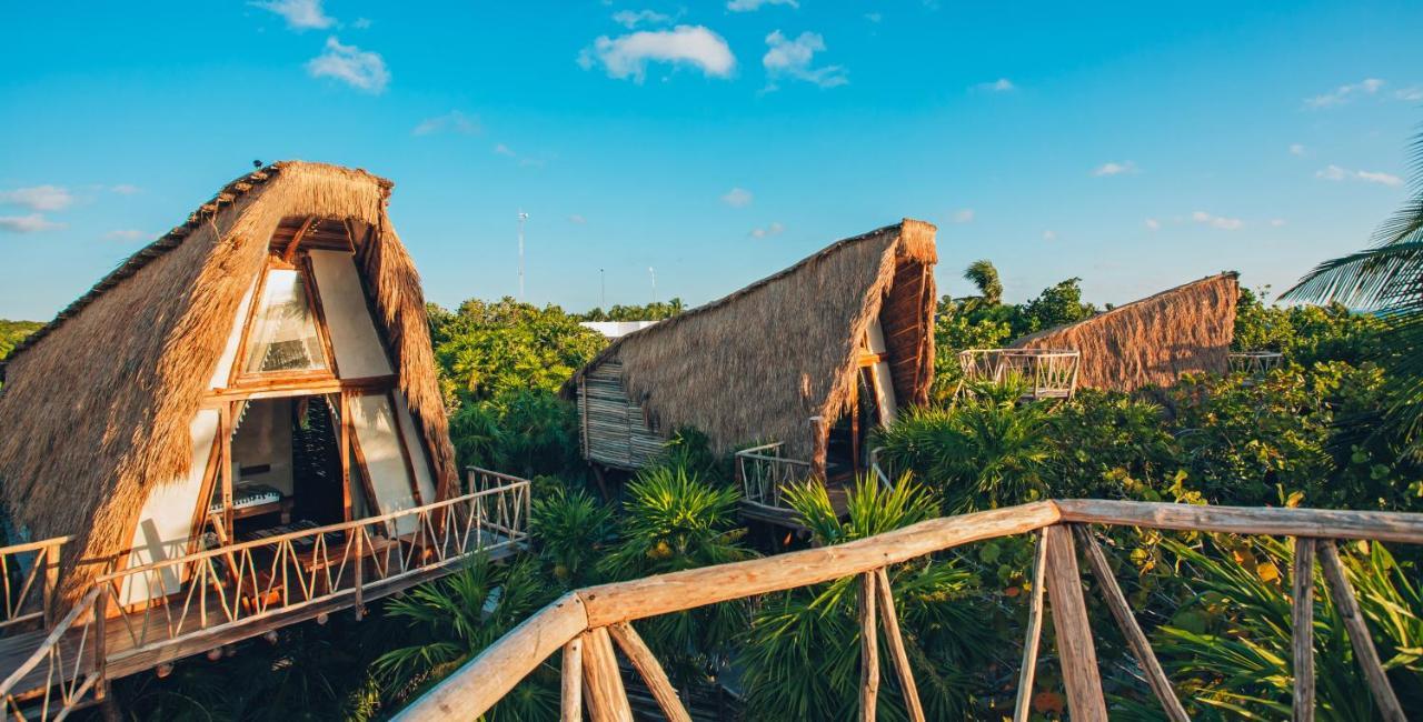 Ikal Tulum Hotel Ngoại thất bức ảnh Eco-hotel in Tulum, Mexico