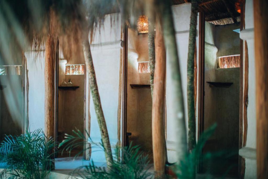 Ikal Tulum Hotel Ngoại thất bức ảnh The interior of the hotel