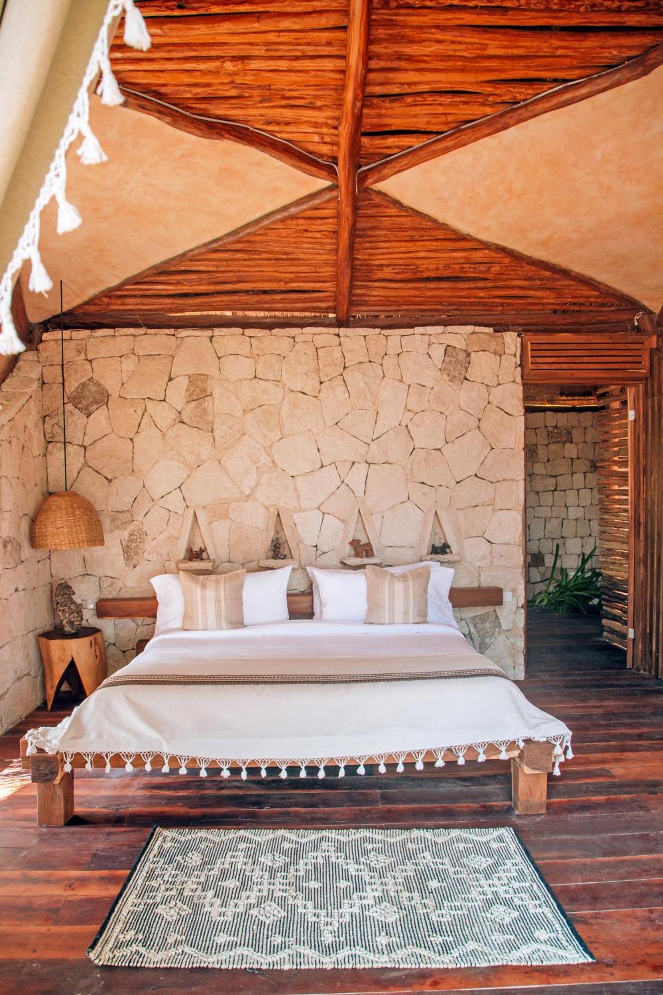 Ikal Tulum Hotel Ngoại thất bức ảnh A bedroom at Habitas Hotel
